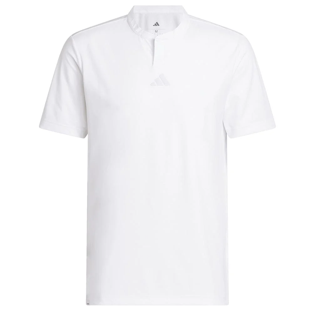 adidas Beyond The Course Golf Club Twistknit Range Shirt - White - Image 3