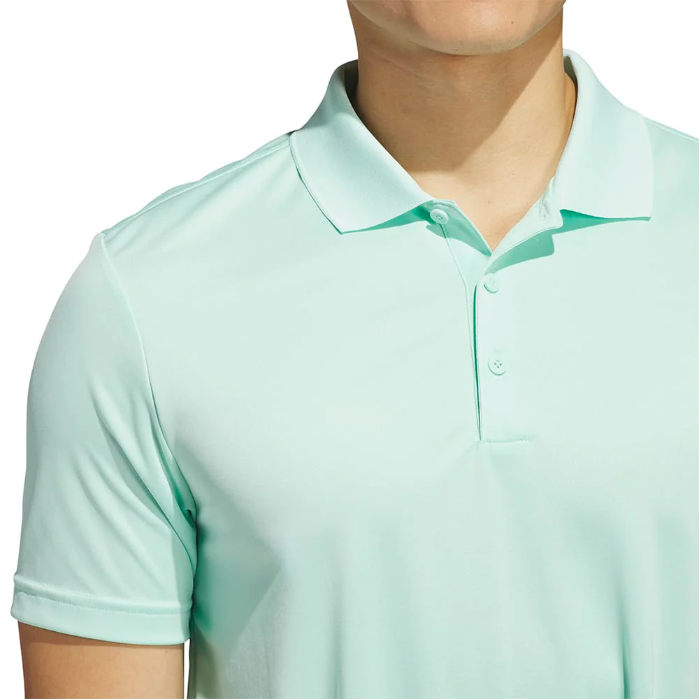 adidas Core Performance Primegreen Polo Shirt - Clear Mint - Image 4