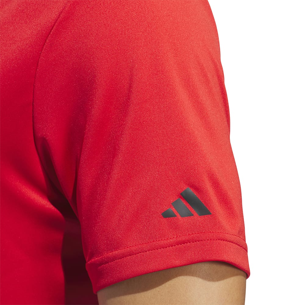 adidas Core Performance Primegreen Polo Shirt - Collegiate Red - Image 7