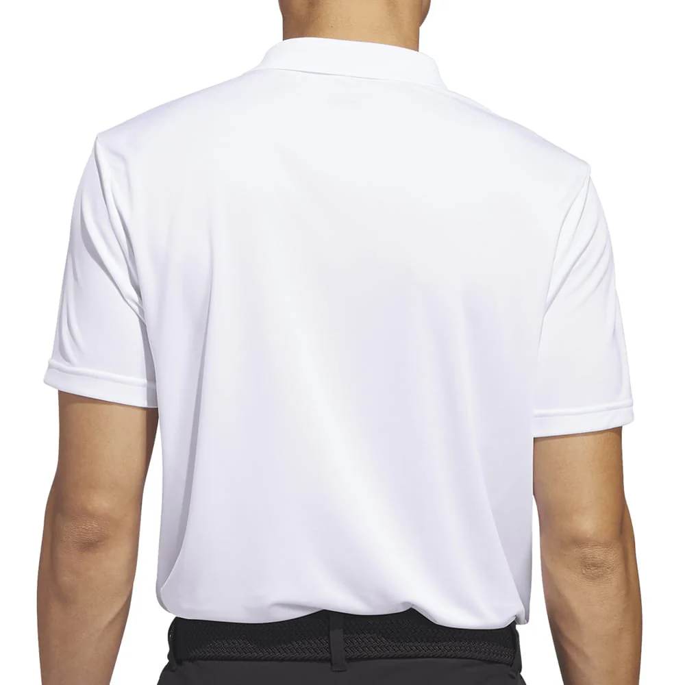 adidas Core Performance Primegreen Polo Shirt - White - Image 6