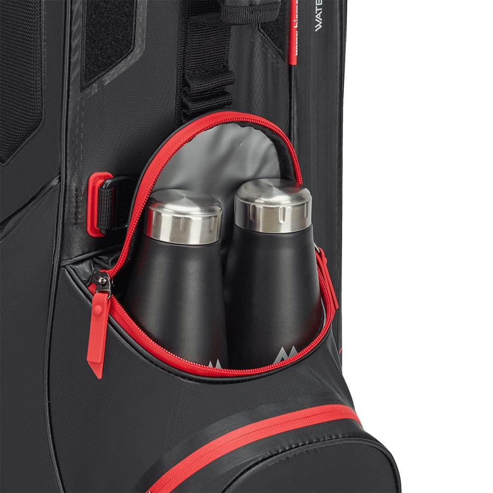 Big Max Aqua Eight H Waterproof Stand Bag - Black/Red - Image 4