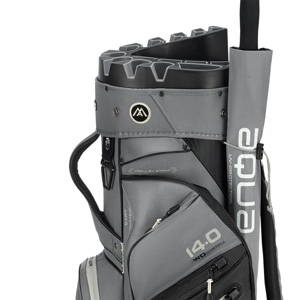 Big Max Dri Lite Silencio 3 Organiser Cart Bag - Black/Grey - Image 5