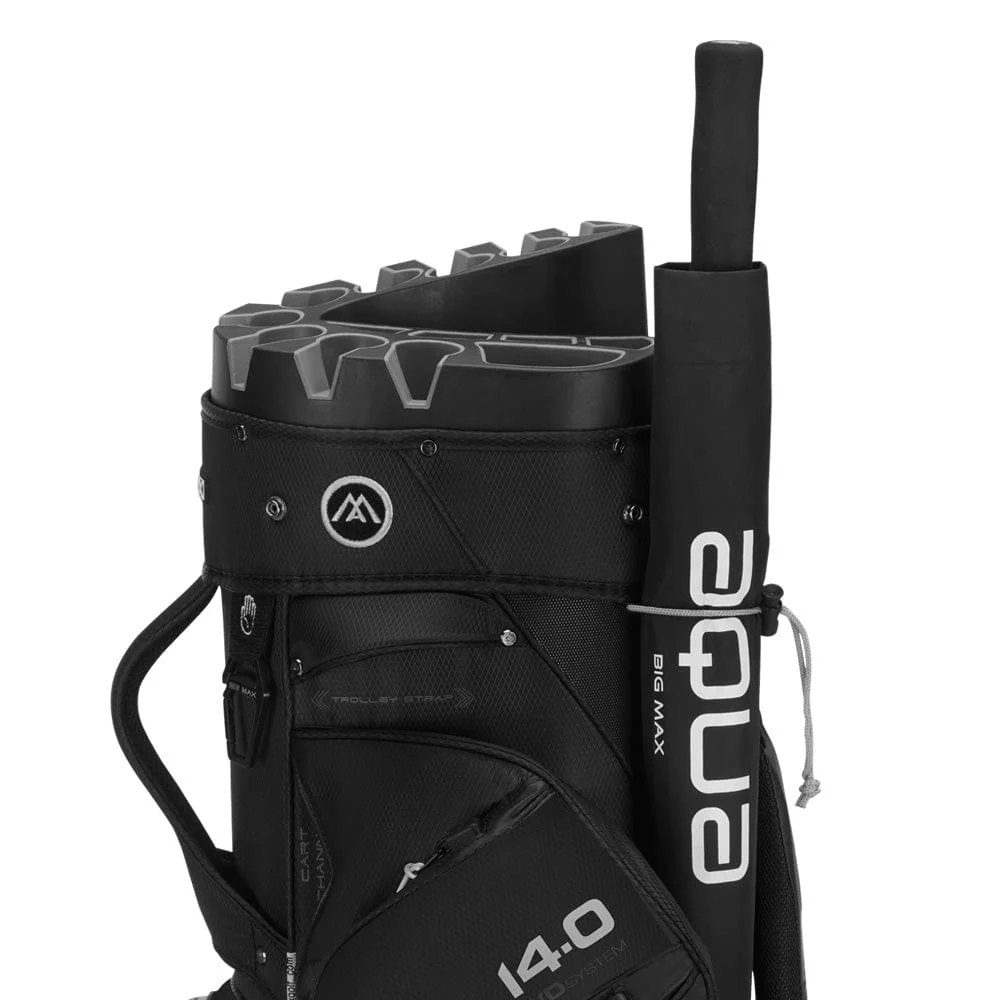Big Max Dri Lite Silencio 3 Organiser Cart Bag - Black - Image 6