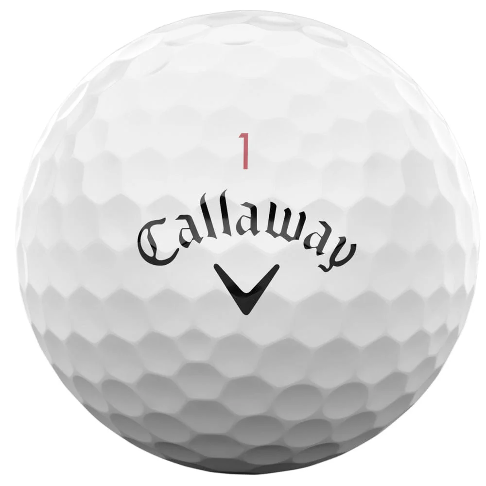 Callaway Chrome Tour Golf Balls - White - 12 Pack - Image 2