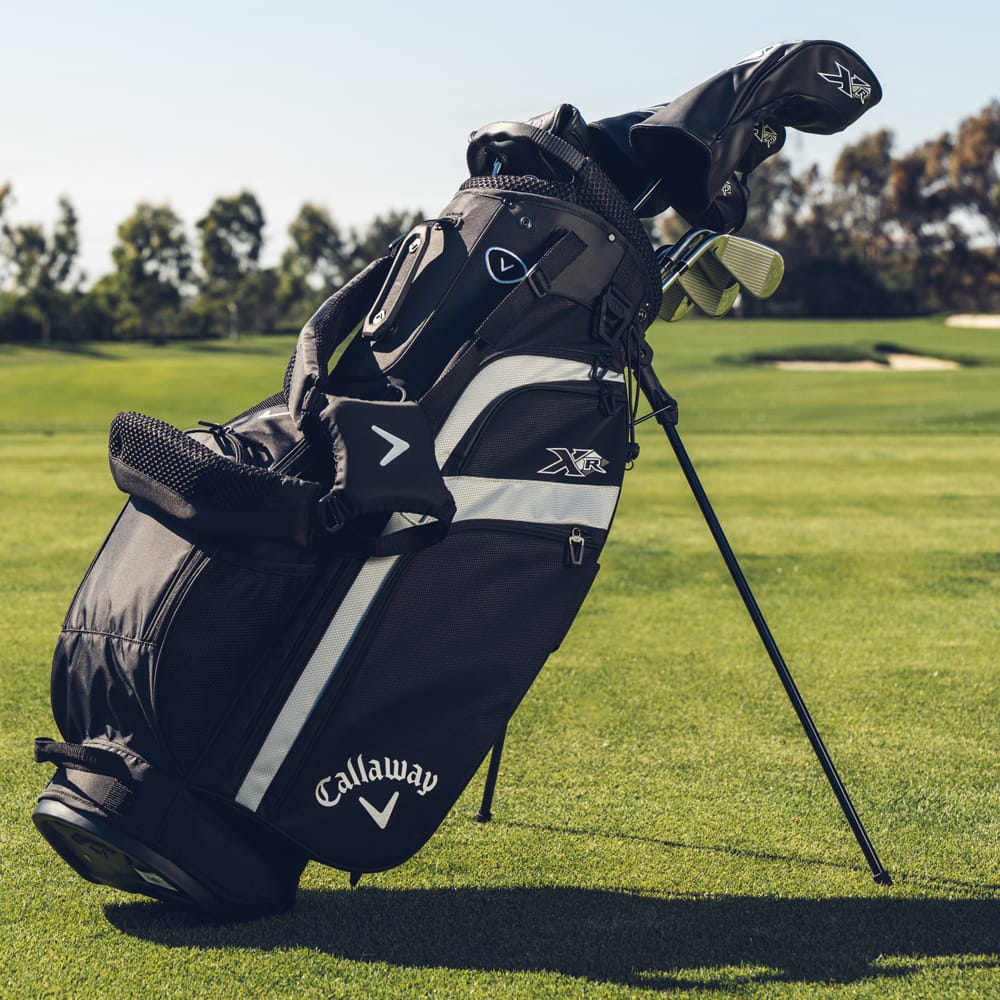Callaway XR 26 13-Piece Stand Bag Package Set - Graphite - Black/Silver - Image 21