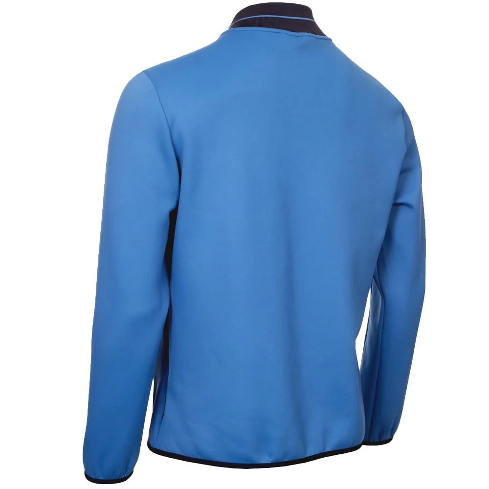 Calvin Klein Greenside 1/2 Zip Hybrid Bomber - Blue Hibiscus - Image 2