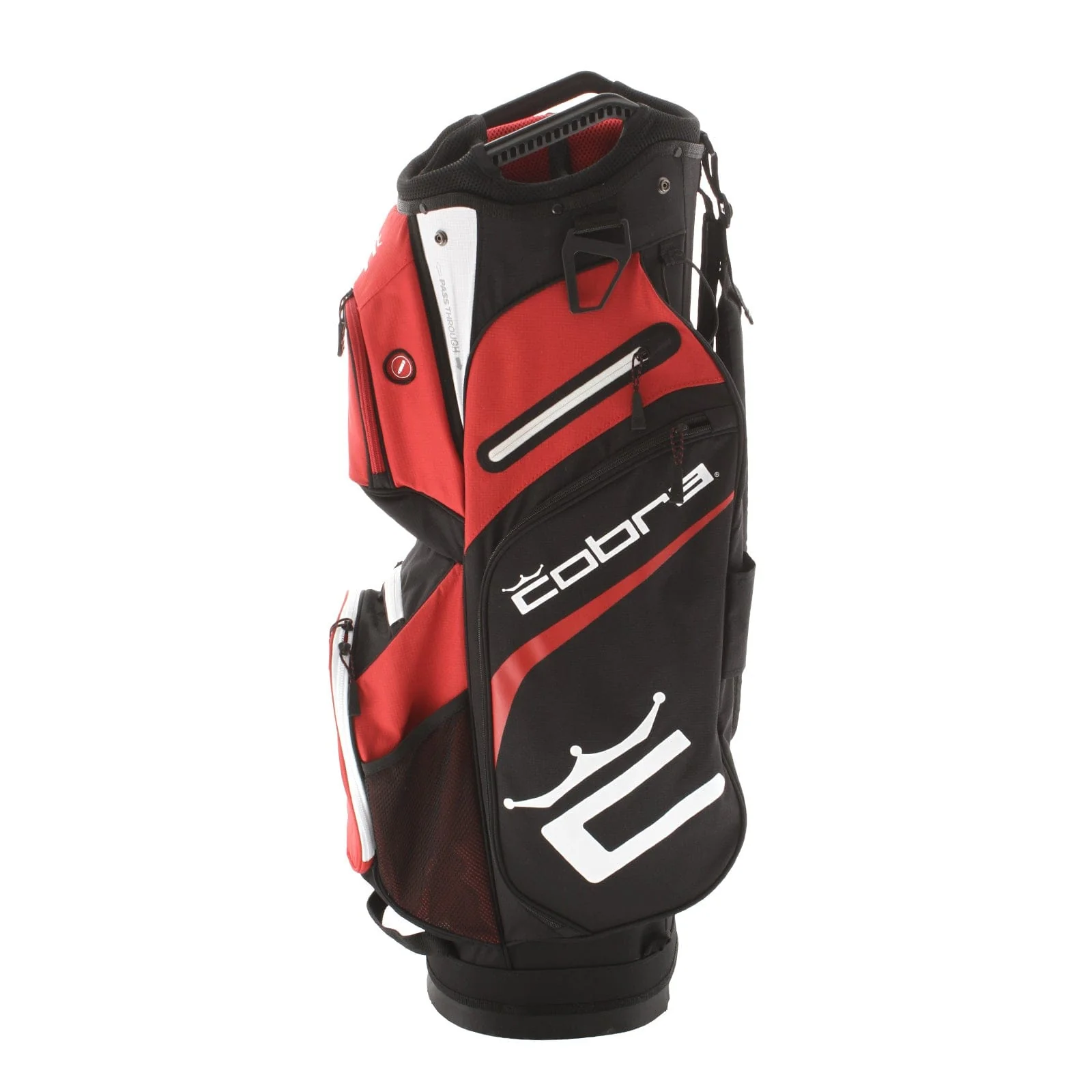 Cobra Cart Bag - Black/Red/White
