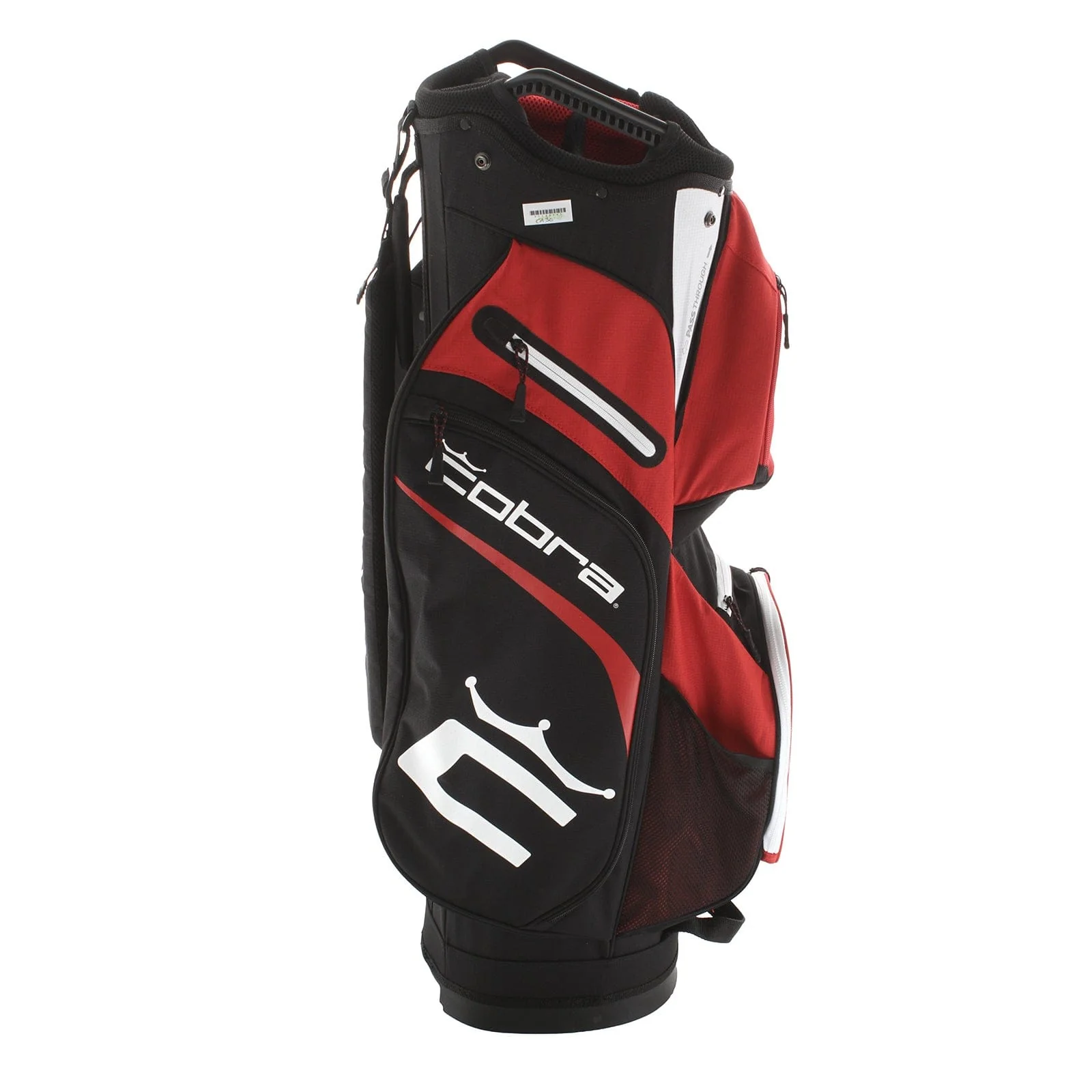 Cobra Cart Bag - Black/Red/White - Image 3