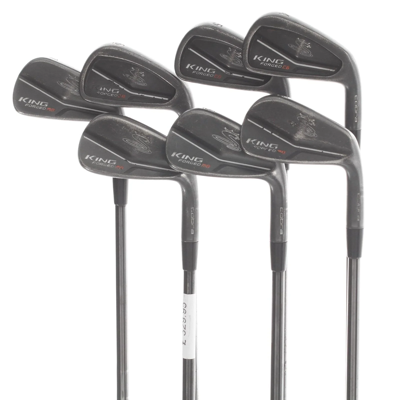 Cobra King Forged CB/MB Steel Mens Right Hand Irons 4-PW Stiff - KBS $ Taper 120
