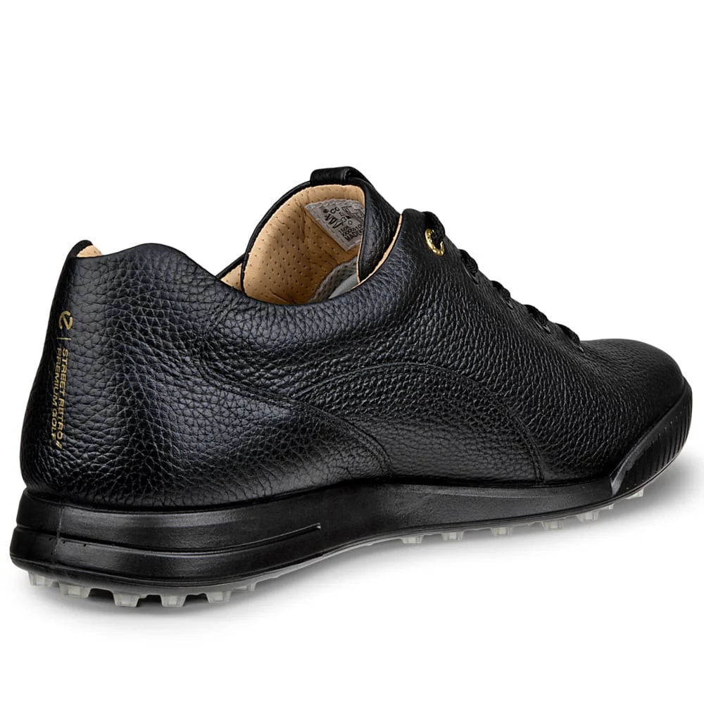 ECCO Street Retro Waterproof Spikeless Shoes - Black - Image 8