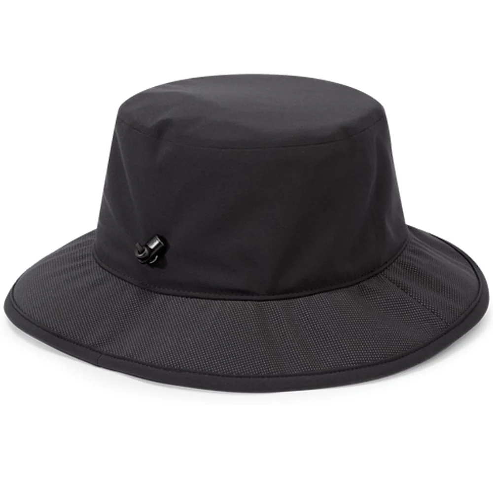 FootJoy Hydroseries Waterproof Bucket Hat - Black - Image 3