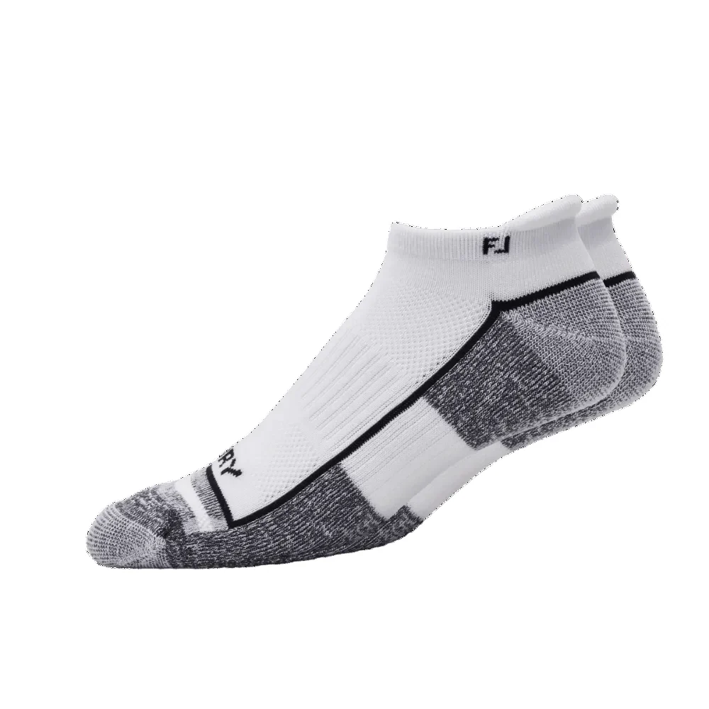 FootJoy Pro Dry Roll Tab Socks - White
