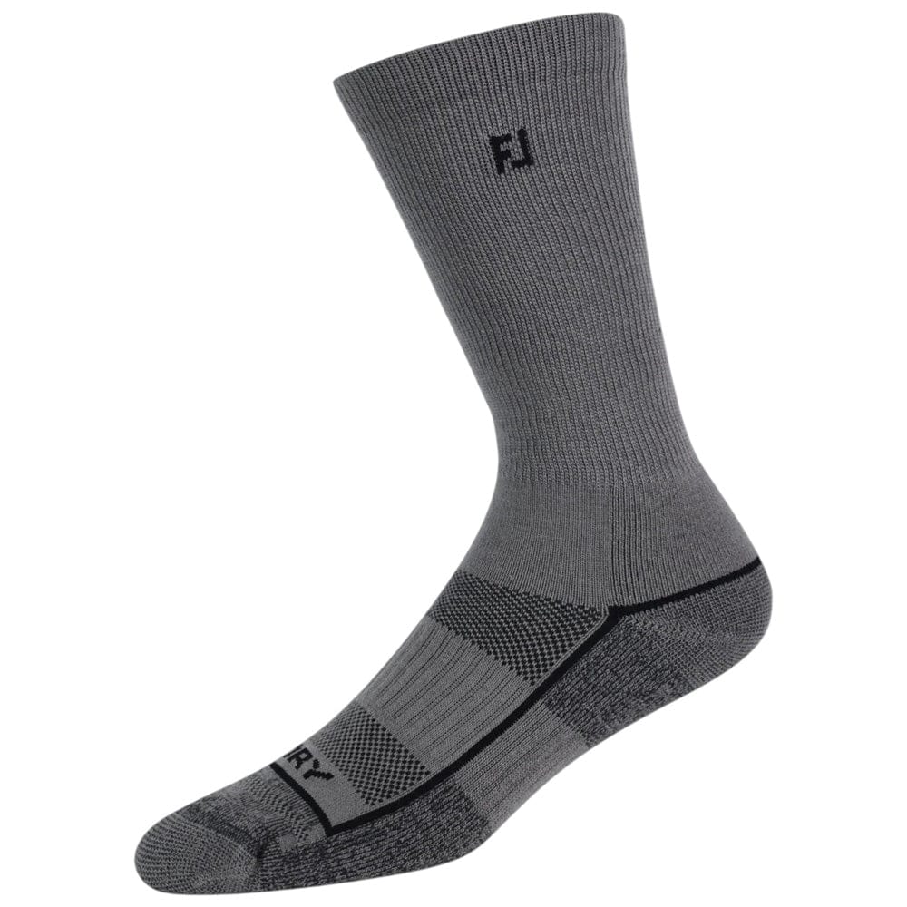 FootJoy Mens ProDry Crew Socks - Grey