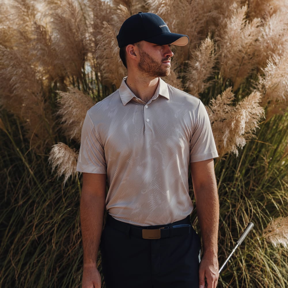 Galvin Green Maguire Polo Shirt - Sand - Image 6