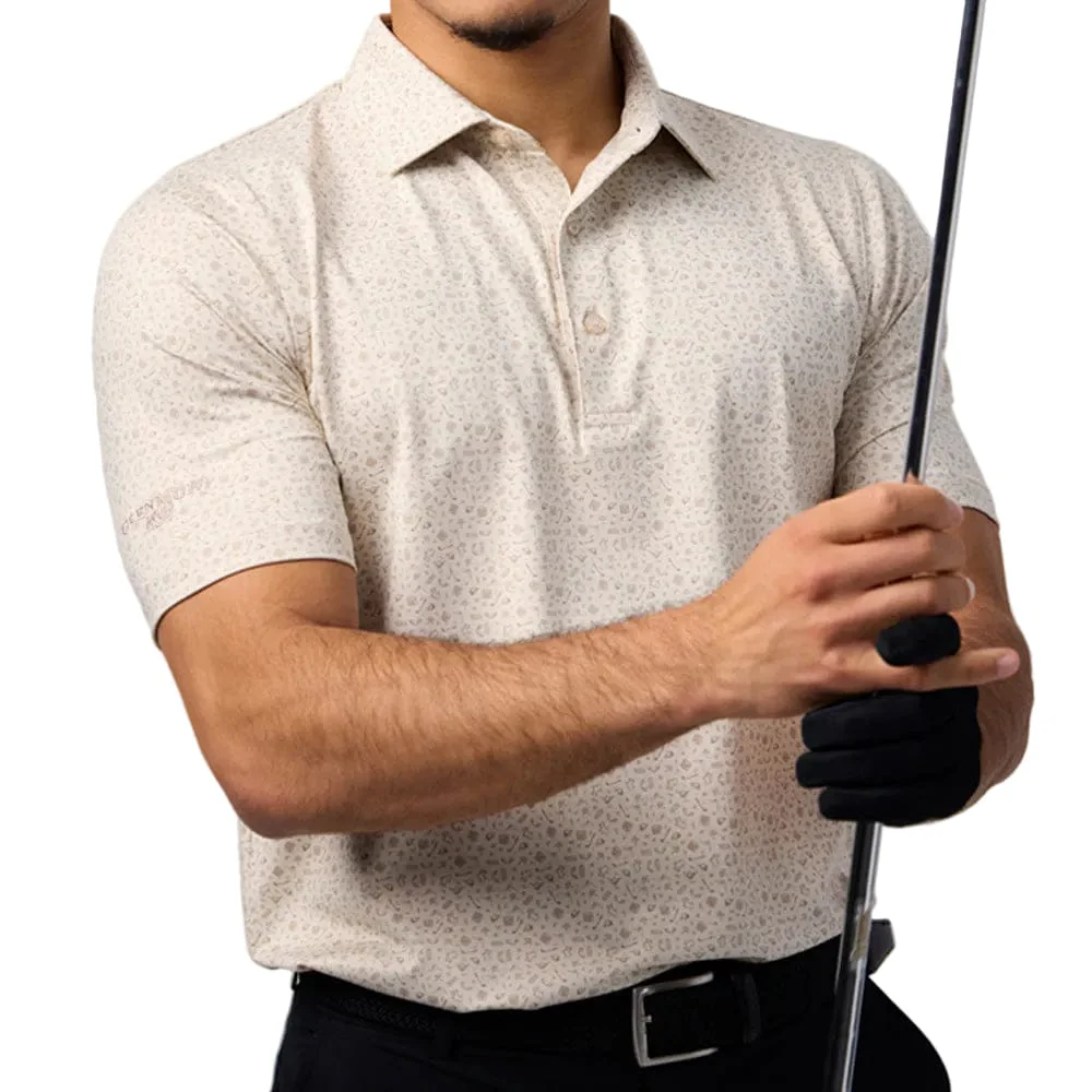 Glenmuir Overton Polo Shirt - Linen - Image 4