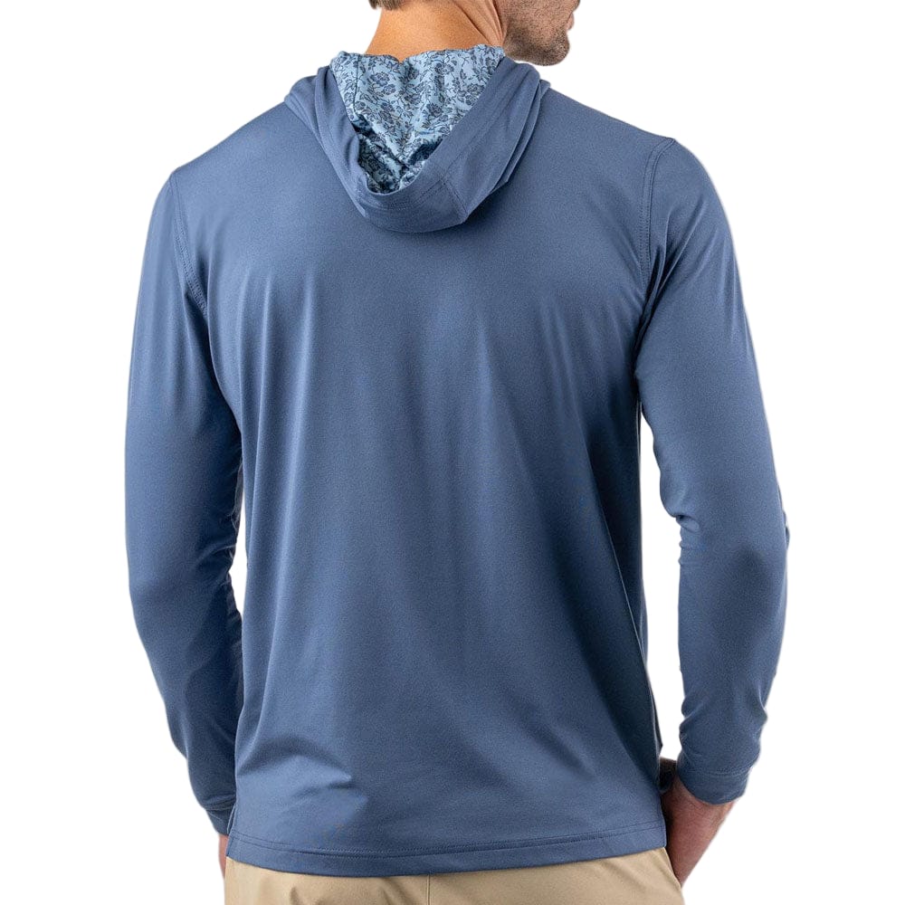 Good Good Golf Indigo Mountain Goodie Hoodie - Solid Blue - Image 2