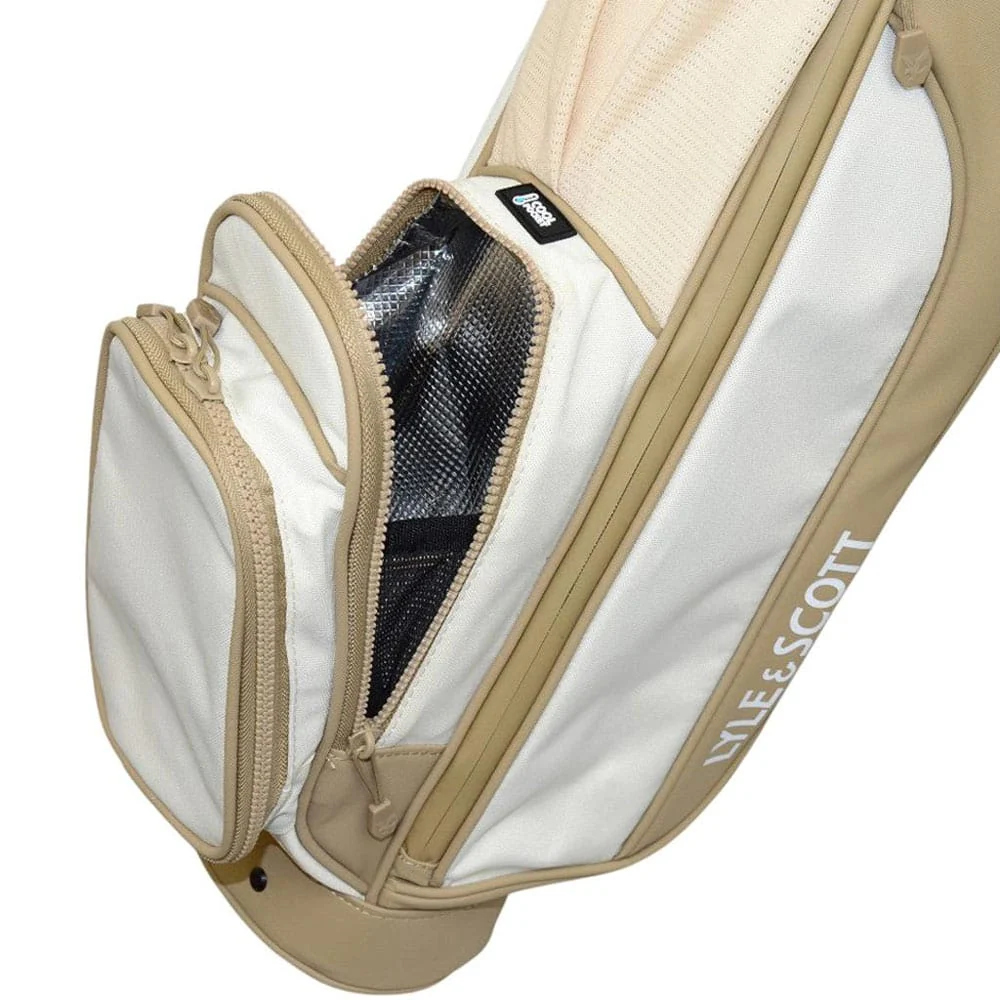 Lyle & Scott Gleneagles 5.3 Inch Stand Bag - Butterscotch - Image 4