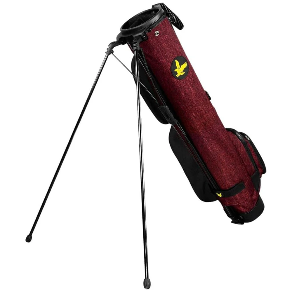 Lyle & Scott Gleneagles 5.3 Inch Stand Bag - Fion Red - Image 6