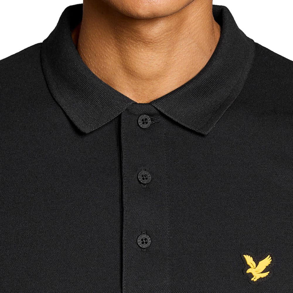 Lyle & Scott Golf Core Polo Shirt - Jet Black - Image 5