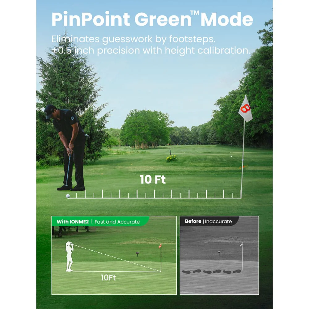 Mileseey Golf IONME2 Golf Rangefinder - Image 10
