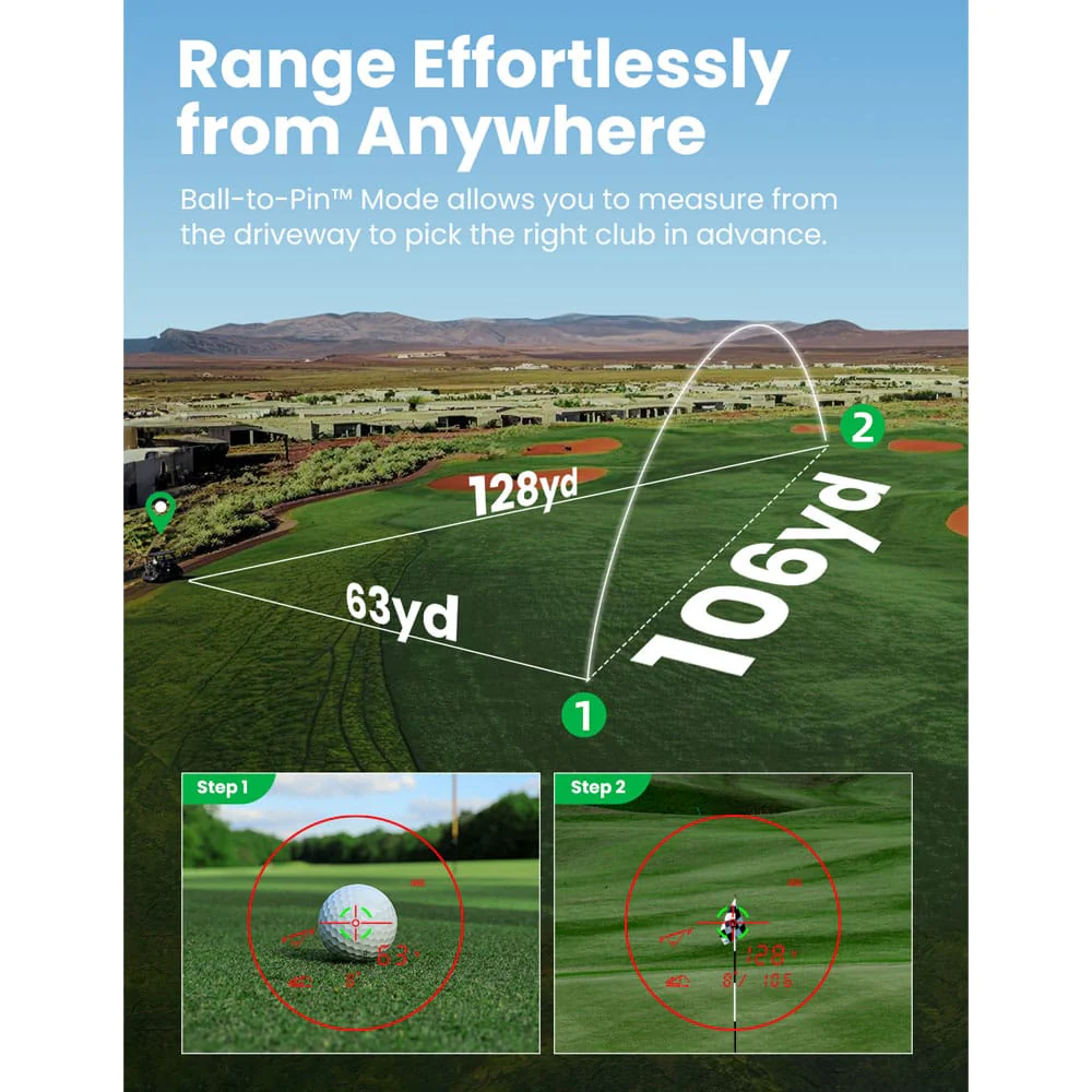 Mileseey Golf IONME2 Golf Rangefinder - Image 11