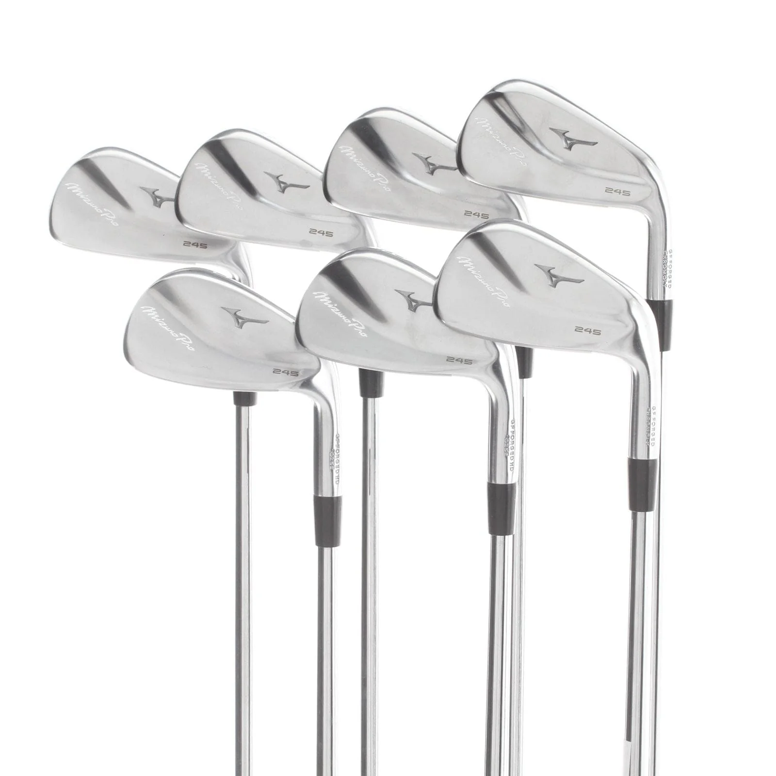 Mizuno Pro 245 Steel Mens Right Hand Irons 4-PW +0.5" Standard Stiff - N.S.Pro Modus3 Tour 120
