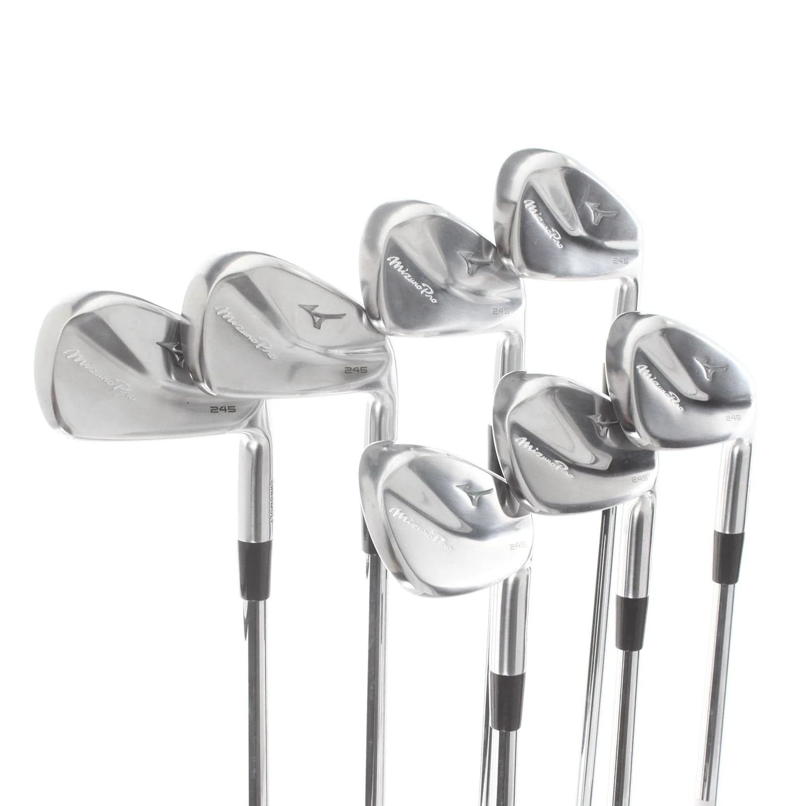 Mizuno Pro 245 Steel Mens Right Hand Irons 4-PW +0.5" Standard Stiff - N.S.Pro Modus3 Tour 120 - Image 2