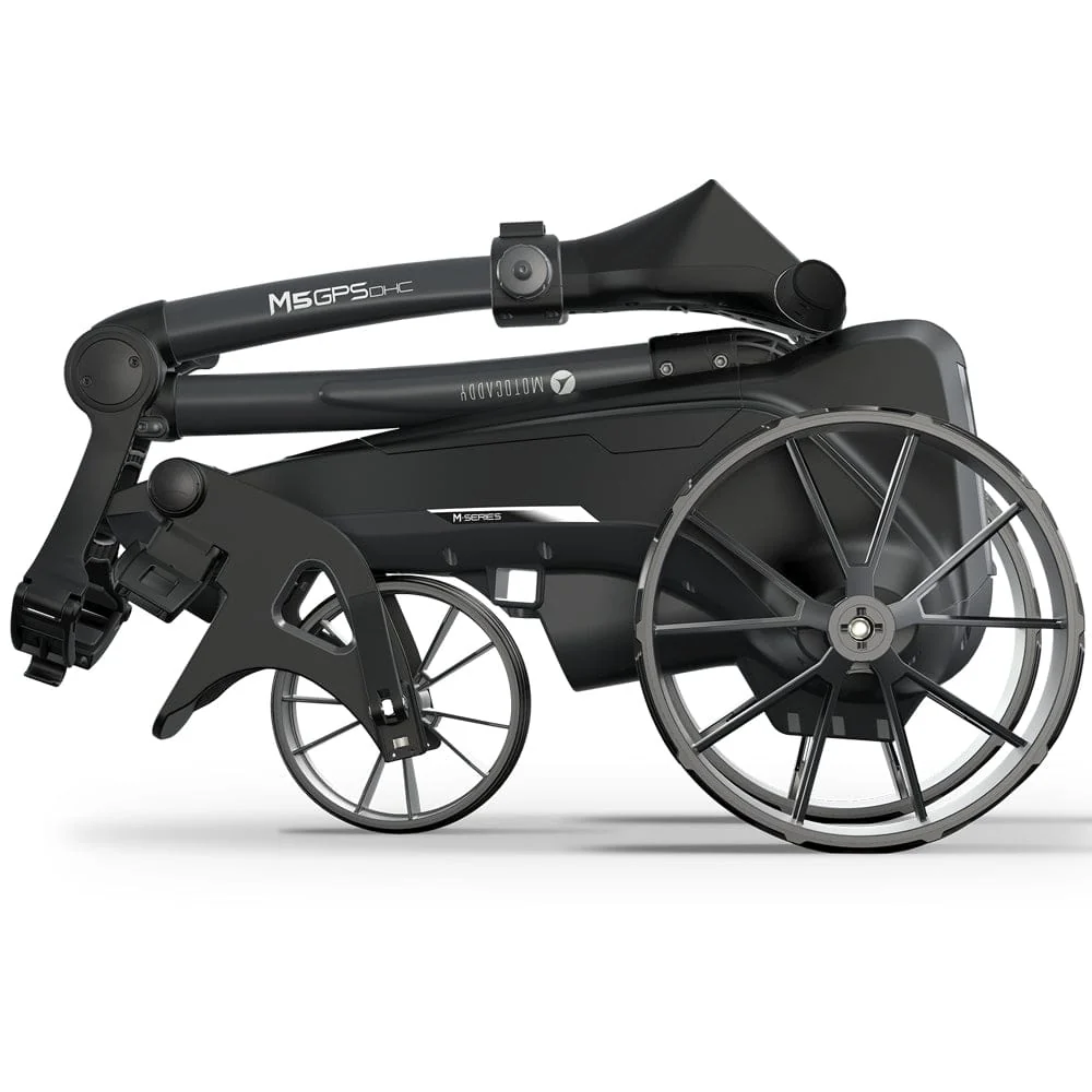 Motocaddy M5 DHC GPS Electric Trolley - Black/Blue - 2026 - Image 5