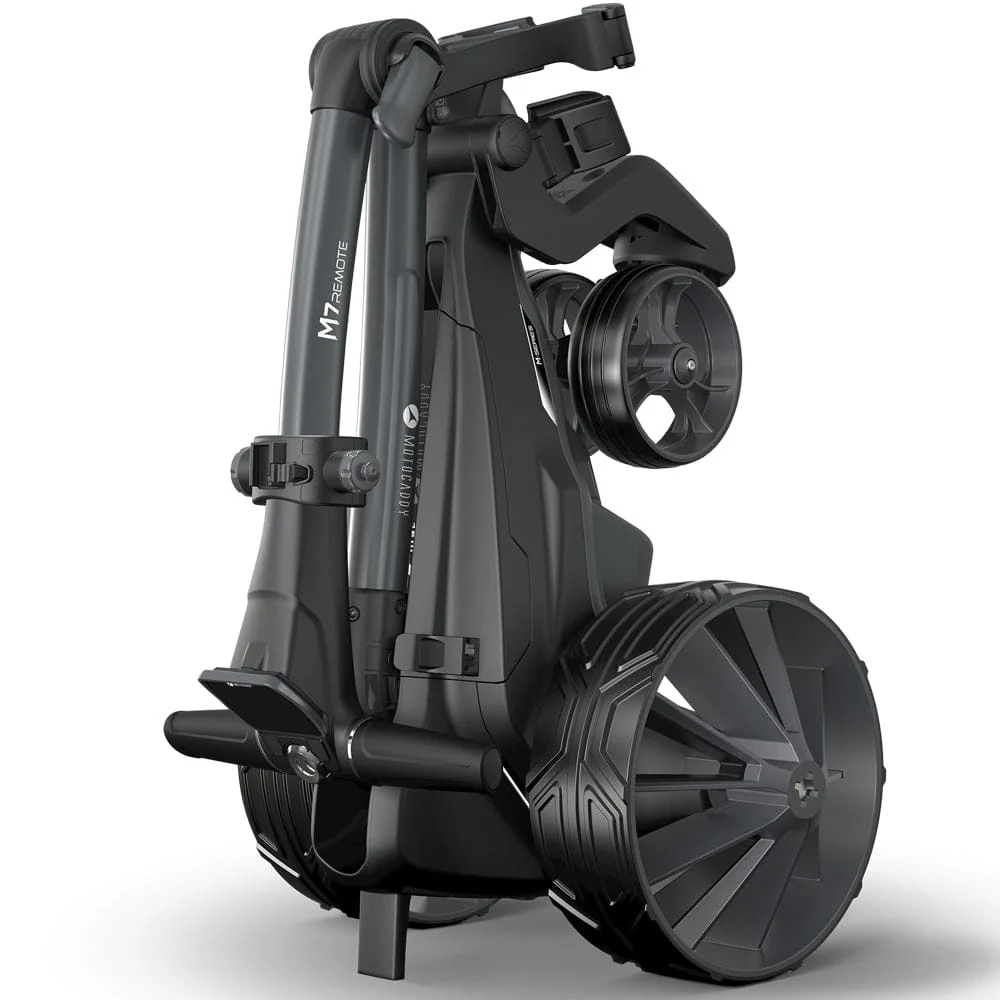 Motocaddy M7 Remote Electric Trolley - Black/Gunmetal - 2026 - Image 4