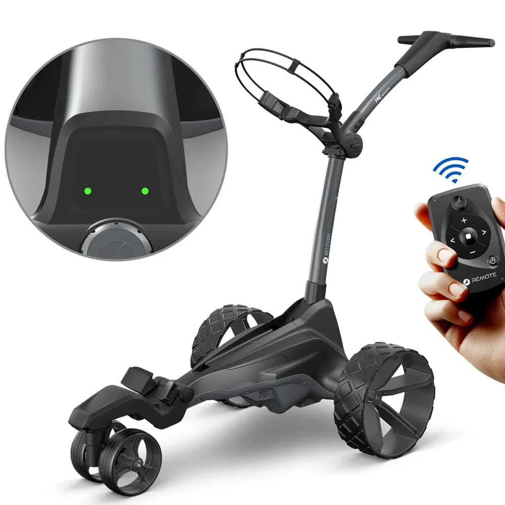 Motocaddy ME Remote Electric Trolley - Black/Gunmetal - 2026 - Image 6