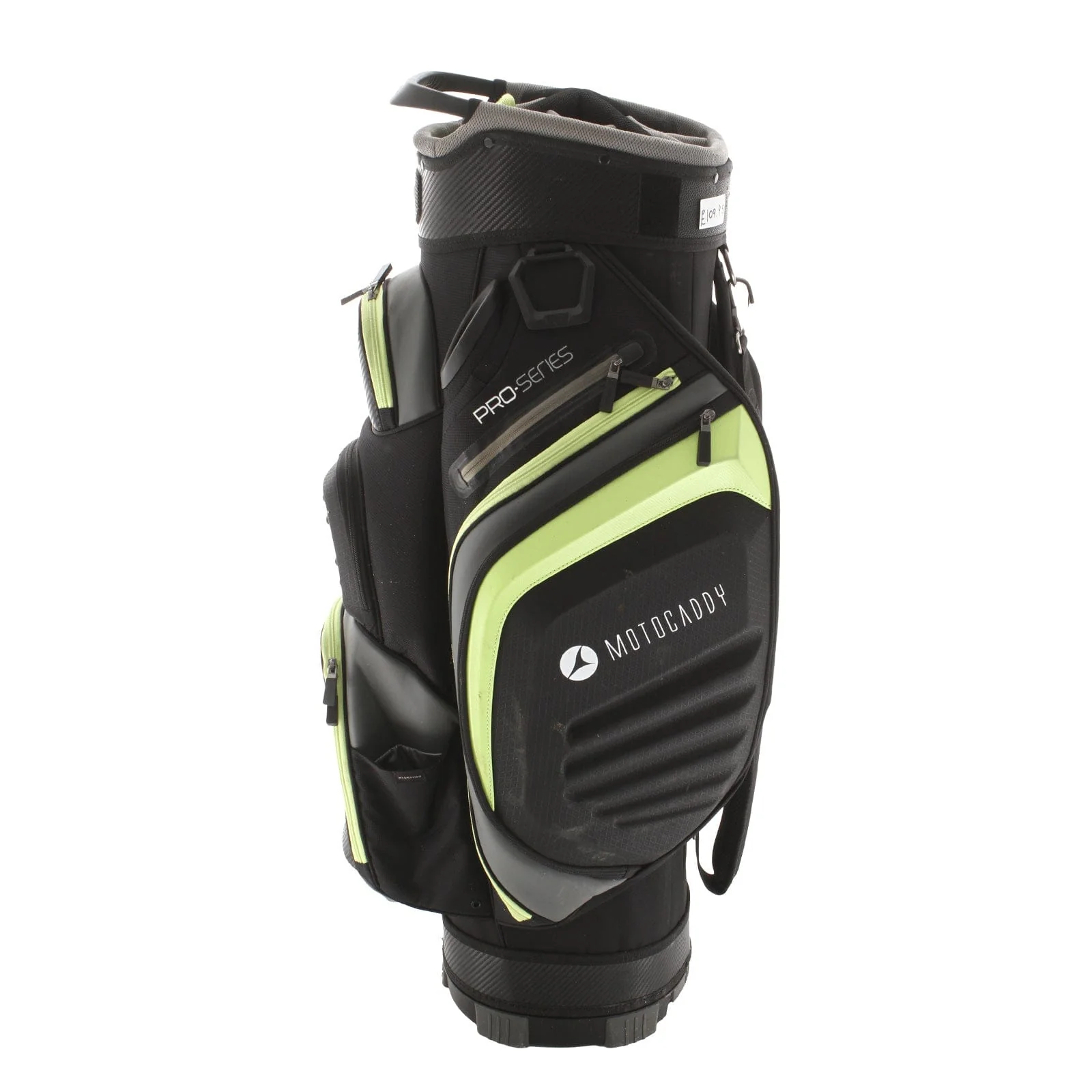 Motocaddy Pro Series Cart Bag - Black/Lime