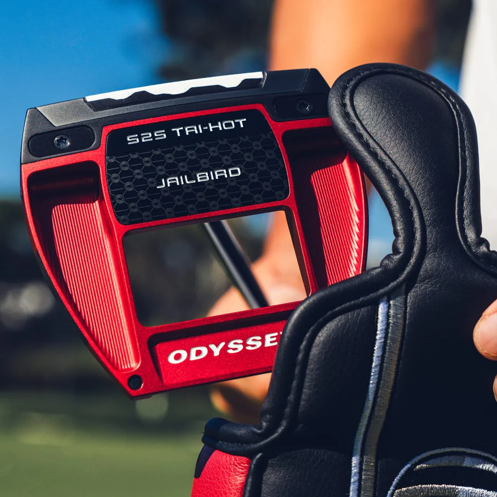Odyssey Tri-Hot Square 2 Square Putter - Jailbird - Image 6