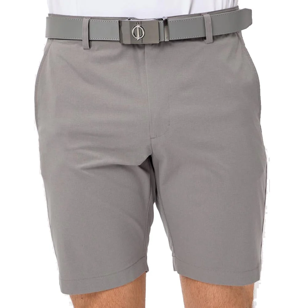 Oscar Jacobson Bedford Shorts - Pewter - Image 3