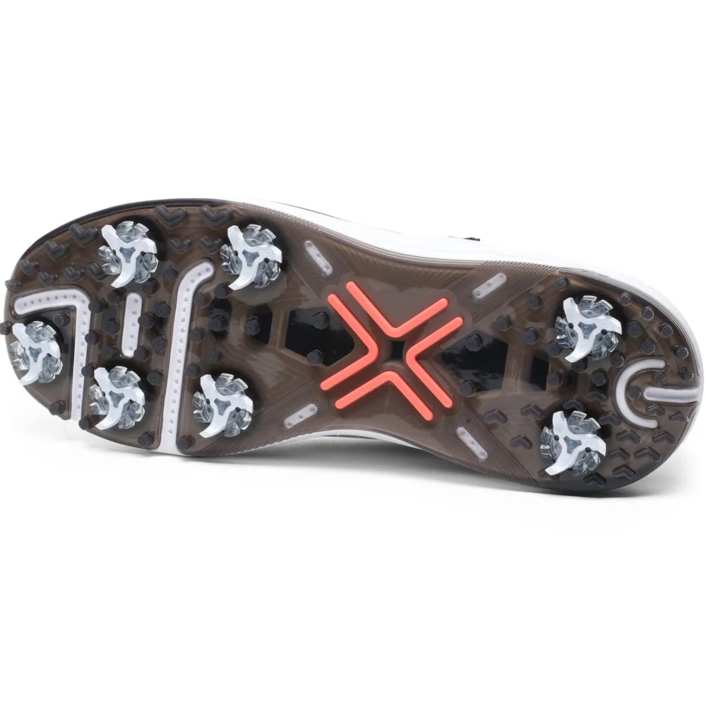 PAYNTR Reserve Classic Waterproof Spiked Shoes - Grey/Black/Blaze - Image 3