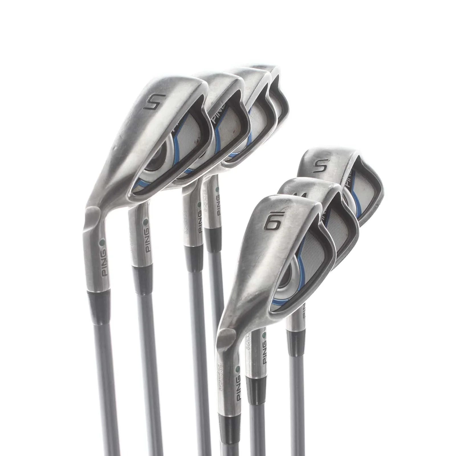 Ping G-Max Graphite Mens Left Hand Irons 5-SW Regular - CFS 70 g - Image 2