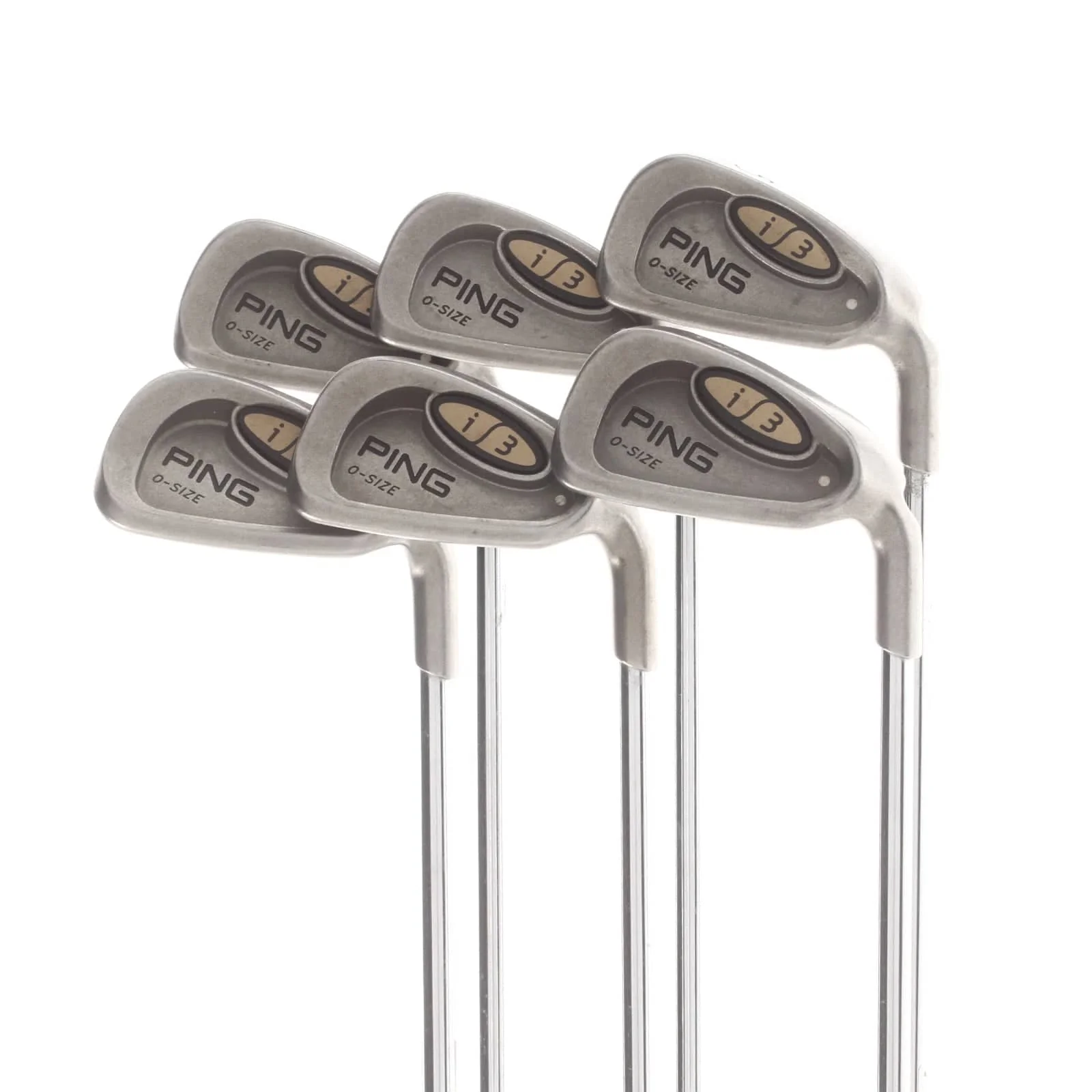 Ping i3 Steel Mens Right Hand Irons 5-PW White Dot 3* Upright Senior -