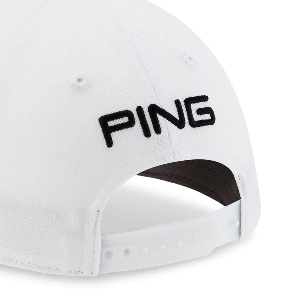 Ping Junior Tour Classic Cap - White/Black - Image 4