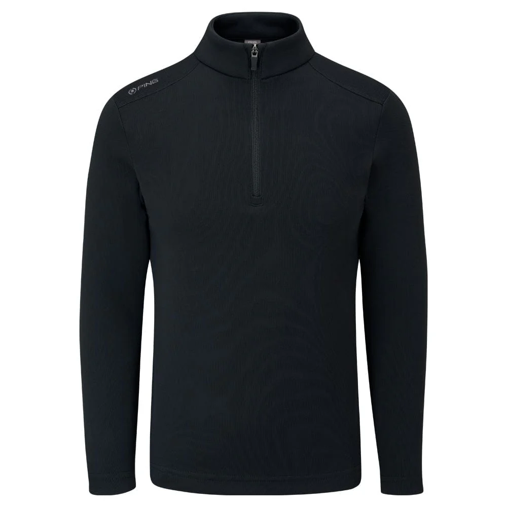 Ping Ramsey Junior 1/2 Zip Sweater - Black