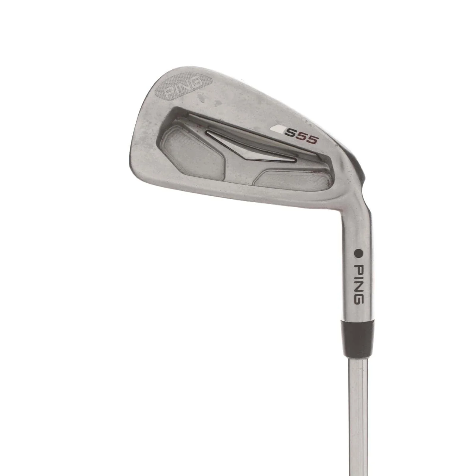 Ping S55 Steel Mens Right Hand 5 Iron Black Dot 27* Stiff - Ping CFS