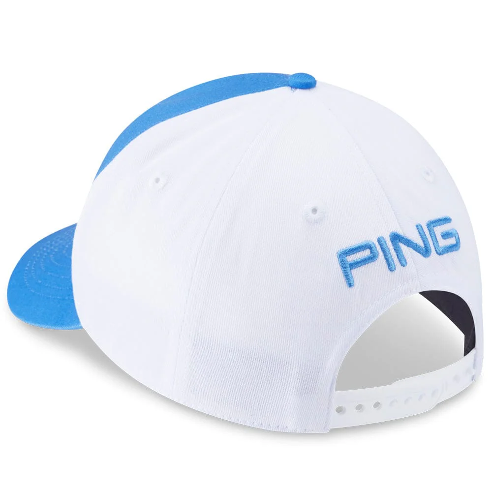 Ping Tour Classic Cap - Fresh Water/White - Image 2