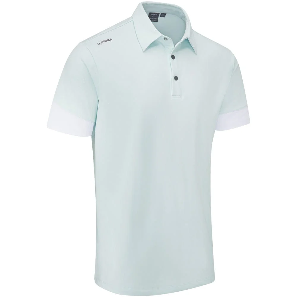 Ping Ty Polo Shirt - Seaspray/White - Image 5