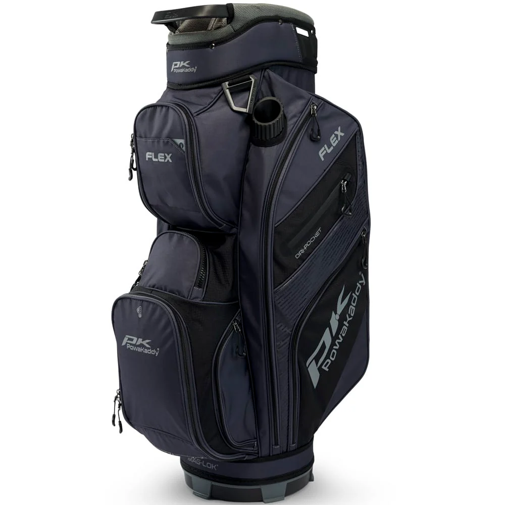 PowaKaddy FLEX Cart Bag - Grey/Black
