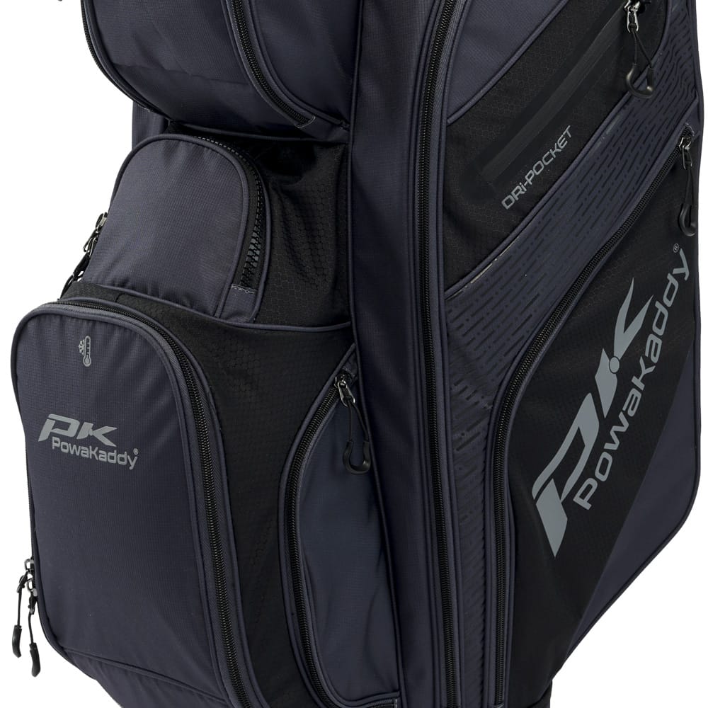 PowaKaddy FLEX Cart Bag - Grey/Black - Image 4
