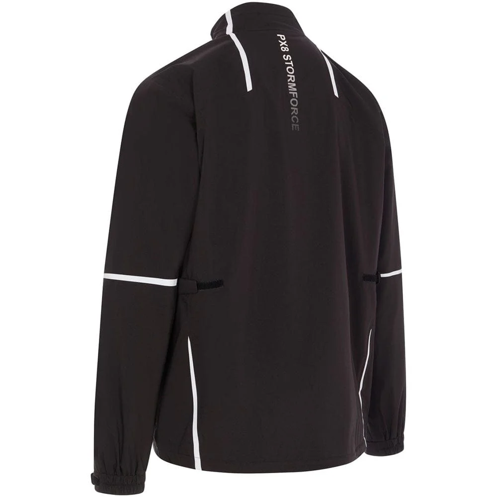 ProQuip Stormforce Pro PX8 Waterproof Suit - Black - Image 2