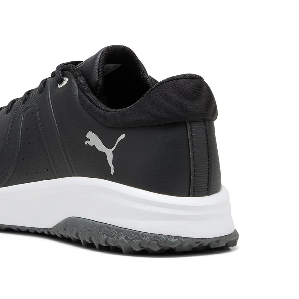 Puma Fusion Tech Spikeless Waterproof Shoes - Puma Black/White - Image 4