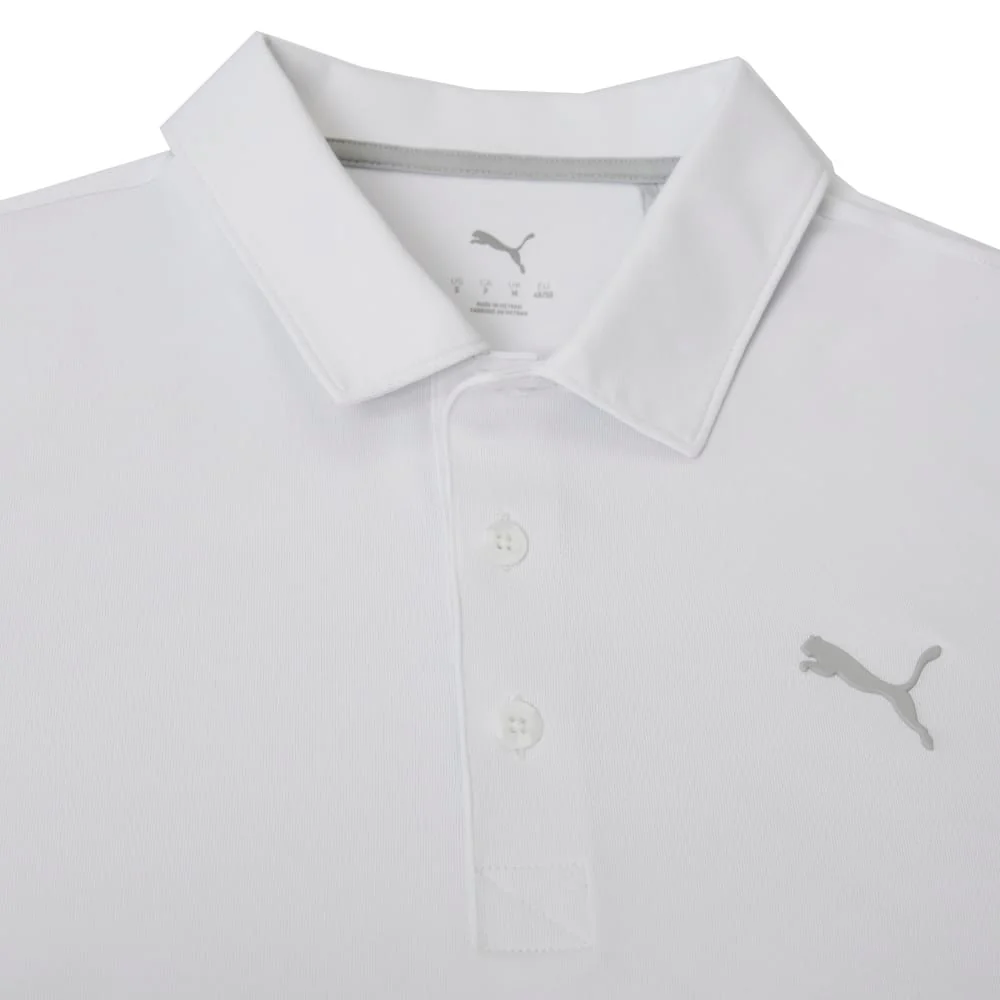 Puma Icon Polo Shirt 2.0 - White Glow - Image 3