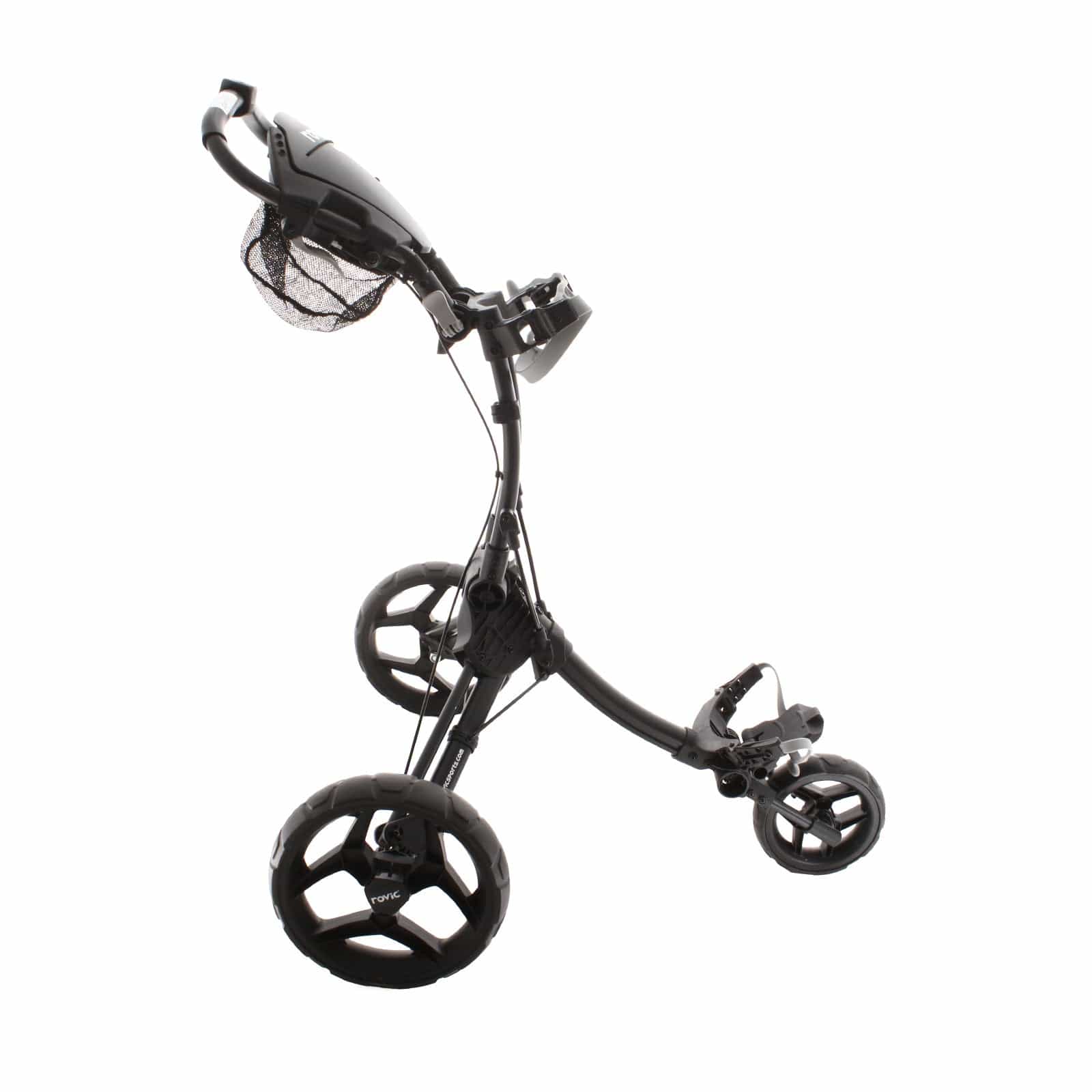 Rovic RV1C 2.0 3-Wheel Push/Pull Trolley - Black - Image 3