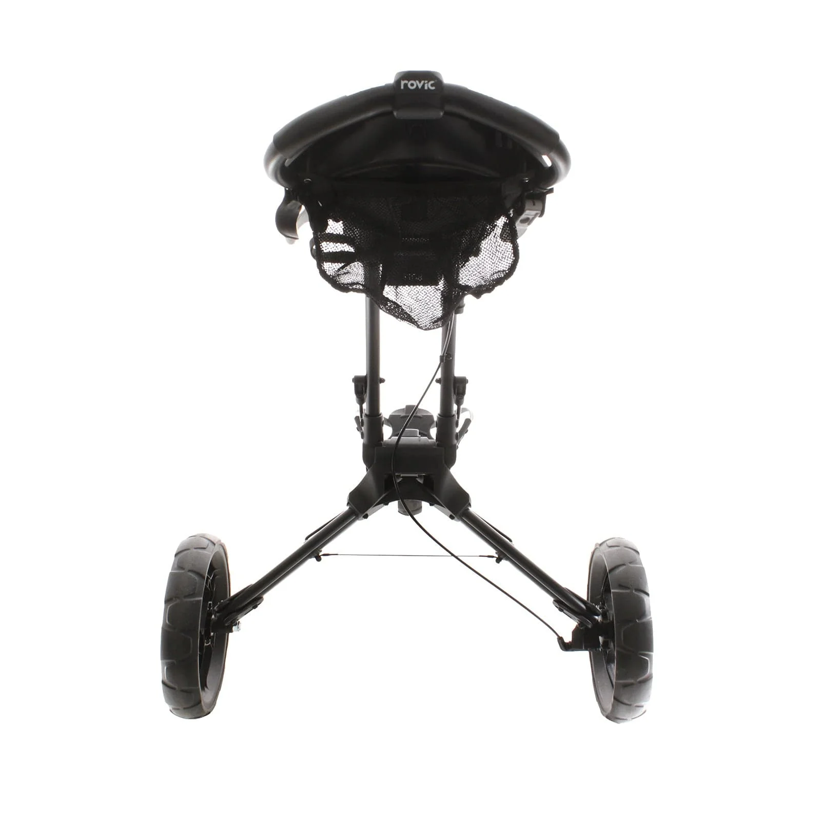 Rovic RV1C 2.0 3-Wheel Push/Pull Trolley - Black - Image 4