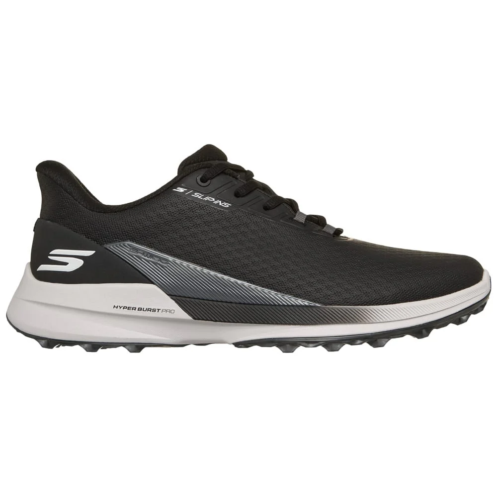 Skechers Pure Slip-Ins Waterproof Spikeless Shoes - Black - Image 5