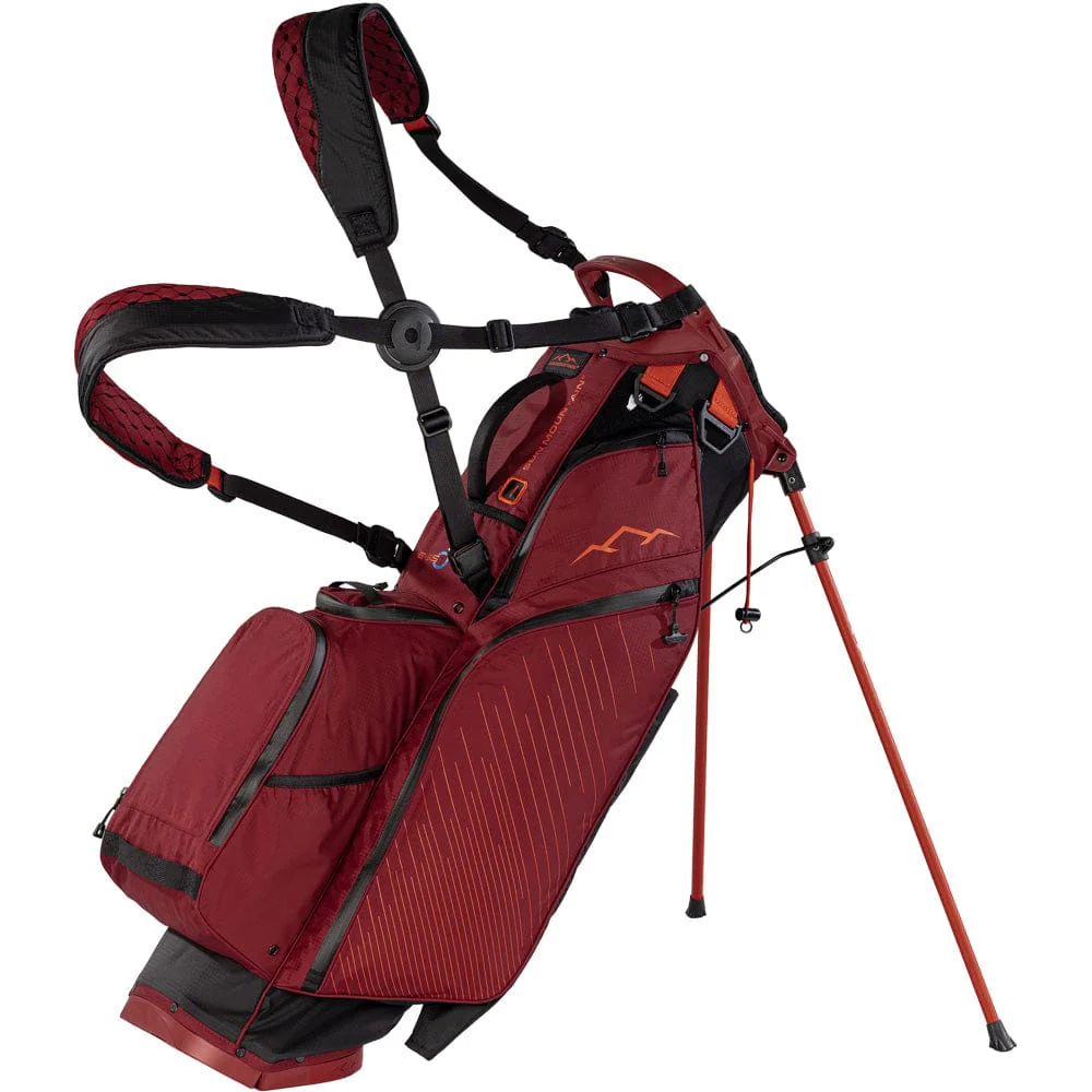 Sun Mountain Eclipse E3.5 H2NO Waterproof Stand Bag - Black/Garne/Inferno - Image 5